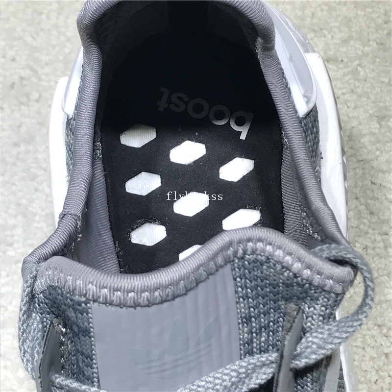 Real Boost Adidas NMD R1 Grey BB2886